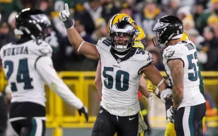 Jaelan Phillips Shines in Disruptive Eagles Debut, Says Nick Sirianni