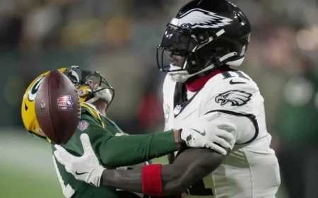 Nick Sirianni Aimed to Conclude Game with A.J. Brown’s Late Pass