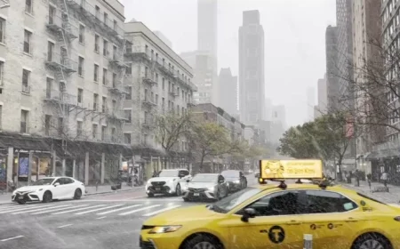 First Snowfall Hits New York City with November’s Chilly Air