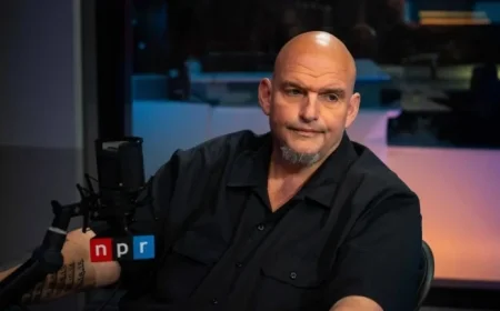Fetterman Addresses Shutdown, Critics, and Mental Health on NPR
