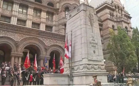 Toronto Remembrance Day: Key Events and What’s Open or Closed