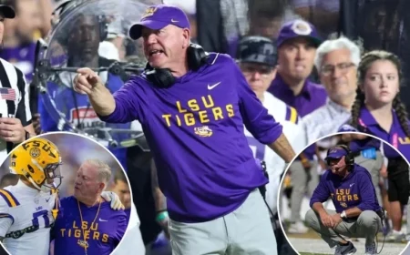 LSU, Brian Kelly Clash Over $54M Buyout Amid ‘For Cause’ Firing Debate
