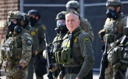 U.S. Border Patrol Chief Greg Bovino, Agents to Depart Chicago Soon