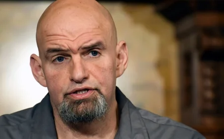 John Fetterman Breaks with His Party to Back Shutdown Deal, Pivots to Mental Health and Foreign Policy Messaging