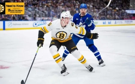 Key Insights: Bruins Clash with Maple Leafs