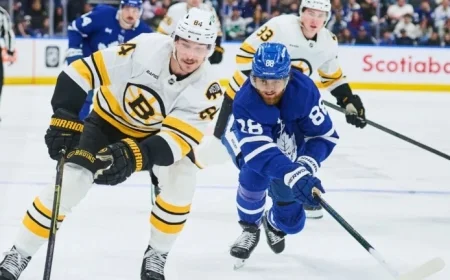 Maple Leafs Aim for Strong Defense, Emotional Comeback Against Bruins