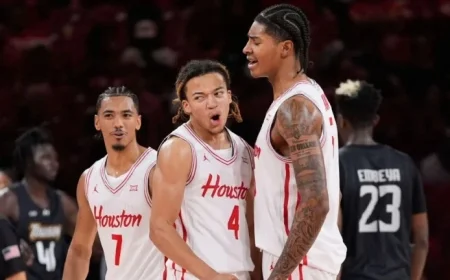 Top-Ranked Houston Surpasses Purdue in AP Top 25 Poll