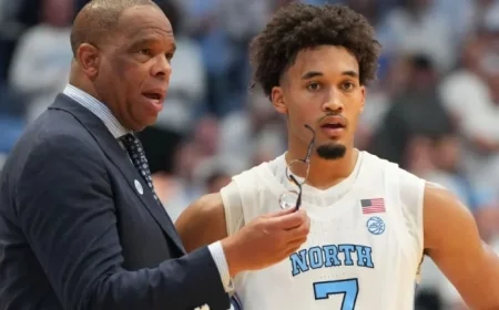 UNC Guard Trimble Suffers Arm Injury, Out Indefinitely