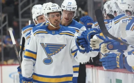 Blues’ Mathieu Joseph Misses Flames Game Due to Lower-Body Injury