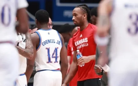 Kansas Basketball’s Darryn Peterson Sidelined Before Texas A&M-Corpus Christi Match