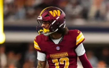 Washington Commanders Strengthen Roster: Wide Receivers Promoted, Trey Amos to IR