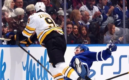 Laughton Advances; Berube Anticipates Zadorov’s Hit to Ignite Rematch