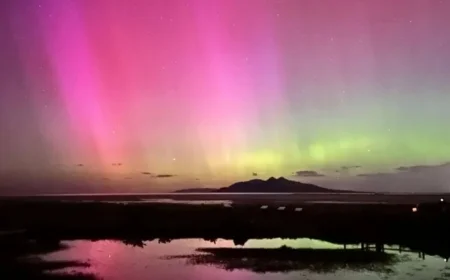Rare Geomagnetic Storm Watch May Reveal Northern Lights Over Utah