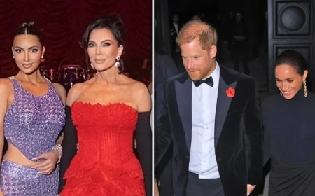 Kim Kardashian and Kris Jenner Remove Photos with Meghan Markle and Prince Harry