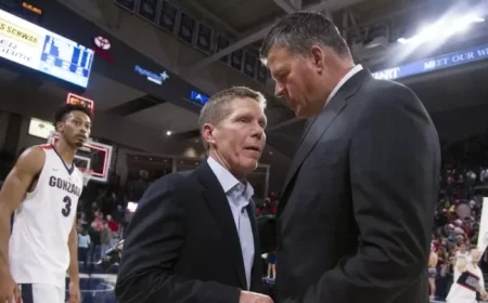 No. 23 Creighton Faces No. 19 Gonzaga in Anticipated Top 25 Showdown