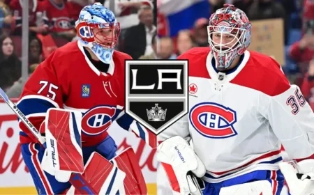 Canadiens Announce Starting Goalie Against Kings for Military Appreciation Night