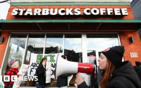 Barista Strike Threatens Starbucks’ Turnaround Strategy