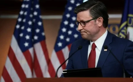 Johnson Reconvenes House After Initial Shutdown Refusal