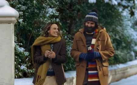 Keira Knightley Shines in Waitrose Christmas Mini Romcom with Joe Wilkinson