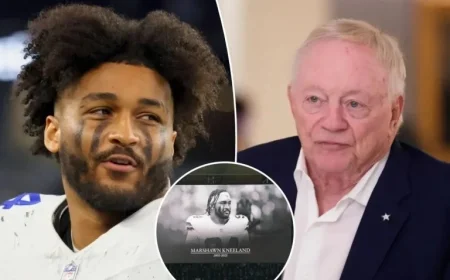 Jerry Jones Mourns Marshawn Kneeland in Emotional Address