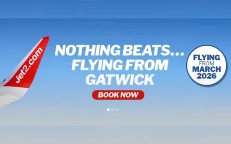 Jet2 Launches Gatwick Base for Summer 2026 Travel