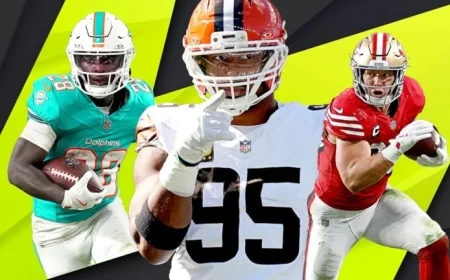 NFL Power Rankings: Midseason Non-QB MVPs for All 32 Teams