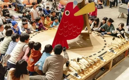 Cardboard Sumo Wrestling Returns to Tokyo’s Sumida Ward; Workshop Applications Open