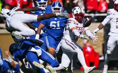 Texas Tech Triumphs Over BYU in Commanding Victory