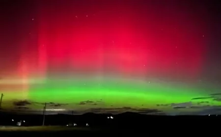 Severe Geomagnetic Storm Could Illuminate Northern Lights Over Massachusetts Wednesday