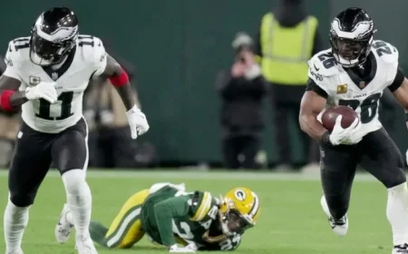 A.J. Brown’s Crucial Block Highlights Eagles’ Victory