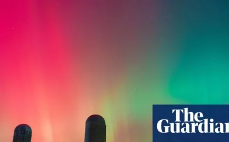 Northern Lights Illuminate US Skies Amid Powerful Geomagnetic Storm