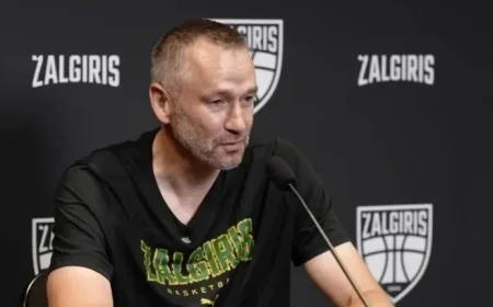 Keenan Evans’ Health Crucial to Olympiacos Transformation, Says Tomas Masiulis