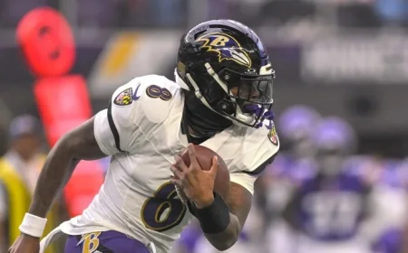 Lamar Jackson Misses Wednesday’s Practice Session