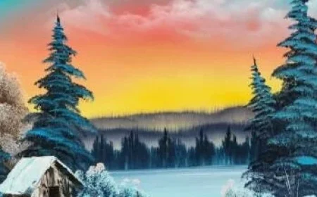 Bob Ross Paintings Auctioned for $600,000 to Support Public Television