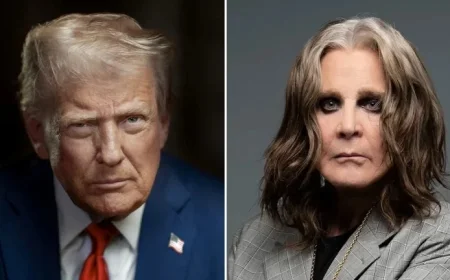 Trump Sends Voicemail to Osbournes After Ozzy’s Passing
