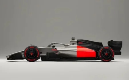 Audi Unveils Striking F1 Concept Livery for 2026 Debut