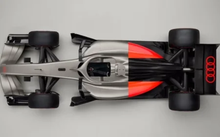 Audi Unveils Livery Concept for 2026 F1 Debut