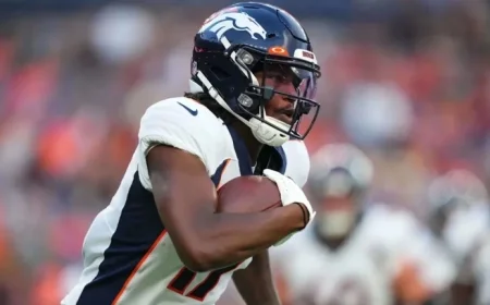 Broncos Reinstate Veteran Wide Receiver to Active Roster
