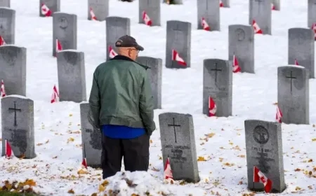 Canadians Honor Remembrance Day Amid Decline in Veteran Numbers