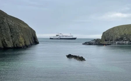 Council SIC Earns £40k from Cruise Visits, Fair Isle Most Active Harbour