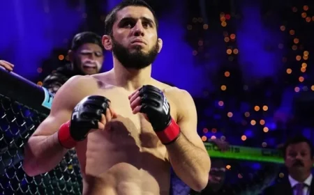 Islam Makhachev Seeks Kamaru Usman Bout, Discusses Ilia Topuria Matchup