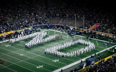 Notre Dame Climbs to No. 9 in Latest CFP Rankings