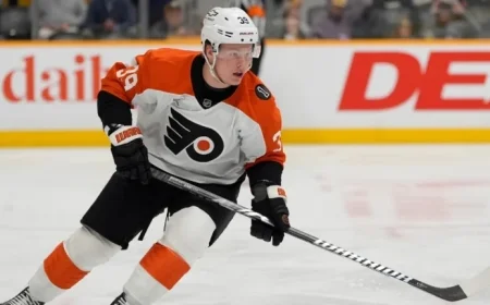 Couturier Urges Michkov to Contribute Amid Scoring Challenges