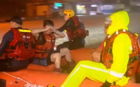 Tropical Depression Triggers Heavy Rain and Flooding in Taiwan