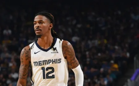 Ja Morant to Sit Out Wednesday’s Celtics Game with Ankle Injury