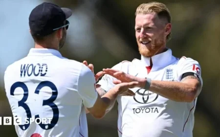 Ben Stokes Secures Two Additional Wickets in England Ashes Warm-Up