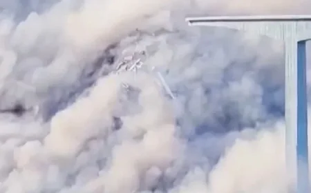 Video Captures New Bridge Collapse in China