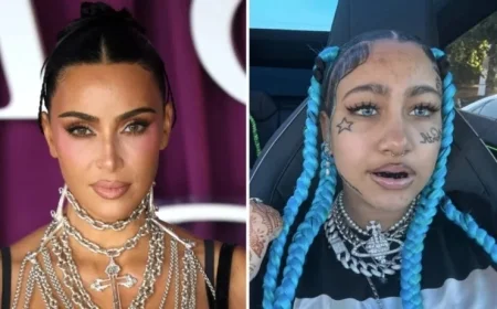 Kim Kardashian Criticized as North West Shows Off New Piercing