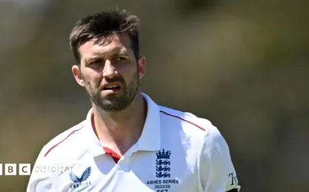 Mark Wood Exits Lions Tour Match with Tight Hamstring in The Ashes