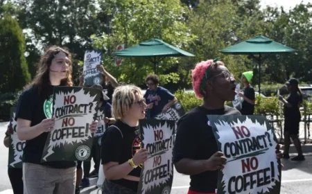 Union Starbucks Baristas Overwhelmingly Approve ULP Strike with 92% ‘Yes’ Vote